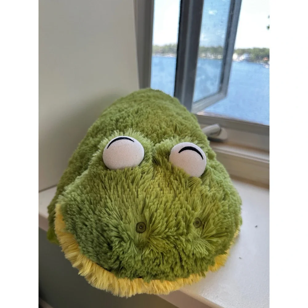 Pillow Pets Friendly Frog Green Plush Stuffed Animal 18 inch Large